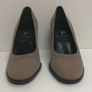 DiSandro Made in Italy Beige High Heel Pump